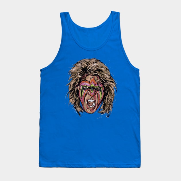 Ultimate Warrior Scream Tank Top by MunMun_Design